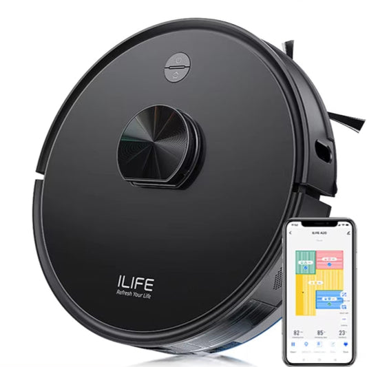 A20 Robot Vacuum and Mop Combo, Lidar Navigation, 3000Pa Suction, Smart Mapping, App/Alexa Control, Ideal for Pet Hair